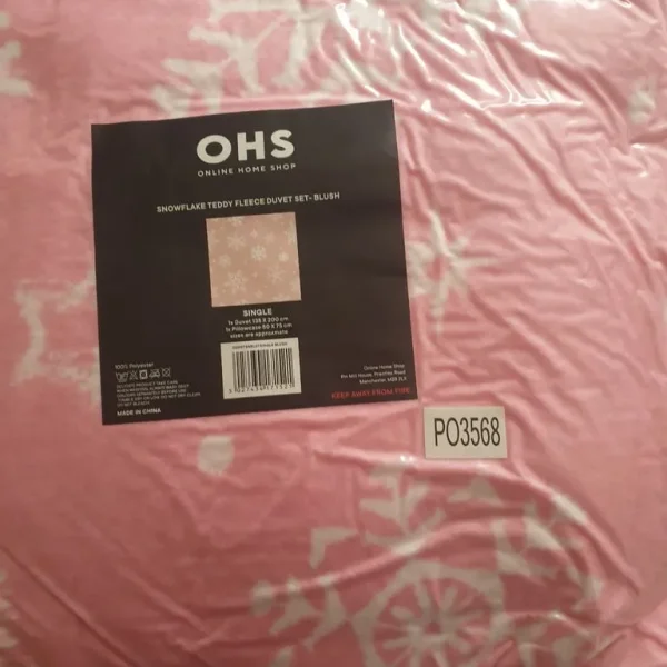 New single Christmas fleece duvet cover