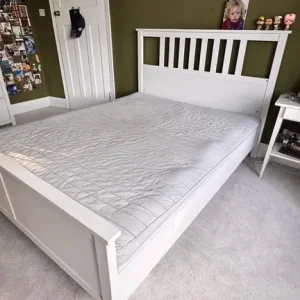 Double Bed from Ikea with Free Mattress - Image 2