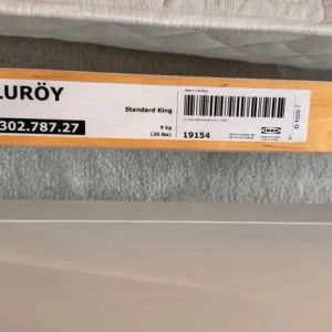 Double Bed from Ikea with Free Mattress - Image 5