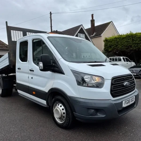 2018 Ford Transit 2.0 350 EcoBlue 1-Way Double Tipper Double Cab 4dr Diesel Manual FWD L3 Eur Tip...
