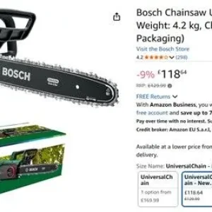 Bosch Chainsaw - Image 4