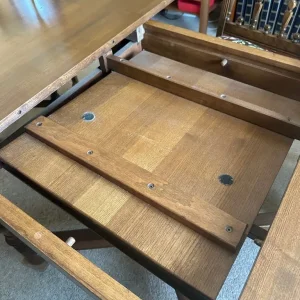 Ercol extending table and chairs - Image 2