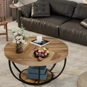 New & boxed Rustic coffee table - Image 2