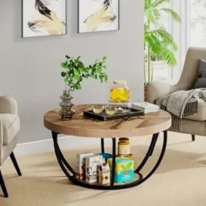 New & boxed Rustic coffee table - Image 6