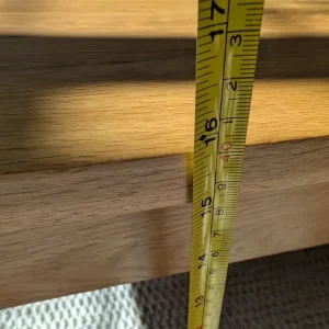 Solid oak coffee table - Image 4