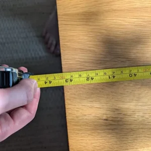 Solid oak coffee table - Image 5