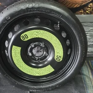 Audi VW Skoda Seat Space Saver Spare Genuine 19 Wheel & Tyre T 125 70 19 HANKOOK