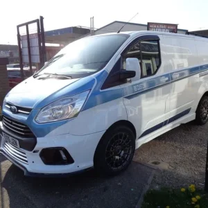 2015 15 FORD TRANSIT CUSTOM 2.2 TDCI 290 LIMITED PANEL VAN NO VAT RS BODYKIT FSH - Image 3