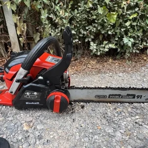 2017 Einhell petrol chainsaw good working order - Image 2