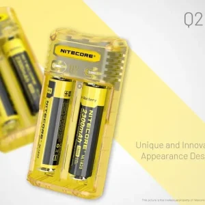 Nitecore Q2 Li-ion and IMR Battery Charger (Charges 36 Battery Types) - Pink - Image 8