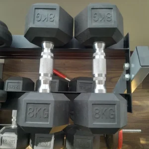 Dumbbells/rack - Image 2