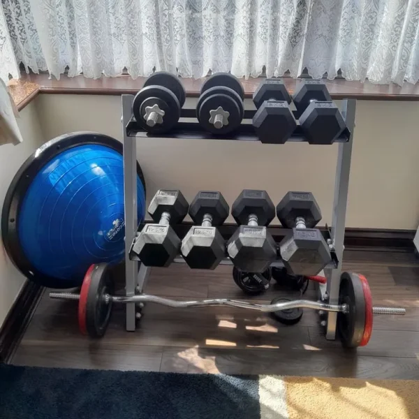 Dumbbells/rack