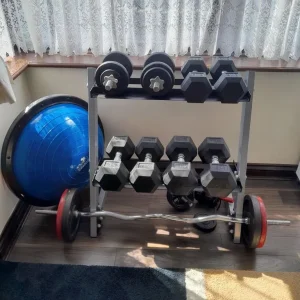 Dumbbells/rack