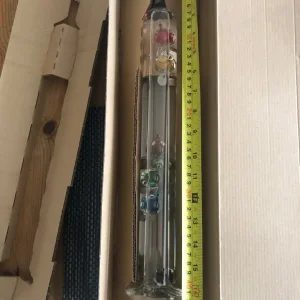 Large free standing Galileo thermometer 420mm 16.5 inches high, new. - Image 2