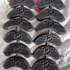 FREE: 6 pairs of rubber sole heel savers toe plates DIY glue on shoe replacement pad