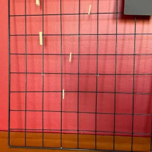 Black Metal Grid Frame