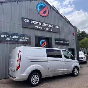 2019 Ford Transit Custom 2.0TDCI 320 LIMITED DCIV ECOBLUE 6 Seat Crew Cab Van Euro 6 Crew Van Die... - Image 7