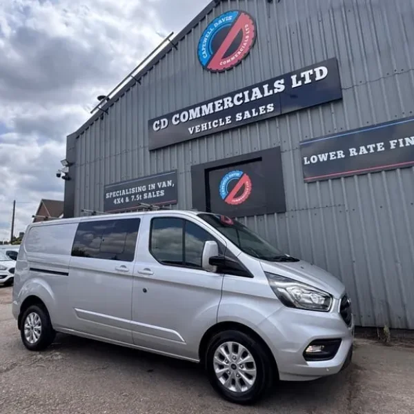 2019 Ford Transit Custom 2.0TDCI 320 LIMITED DCIV ECOBLUE 6 Seat Crew Cab Van Euro 6 Crew Van Die...