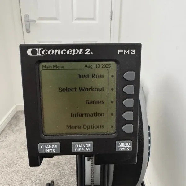 Concept 2 rower