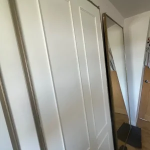 Sliding Wardrobe Doors Set (3 Doors: 1 Mirrored, 2 normal) - Image 3
