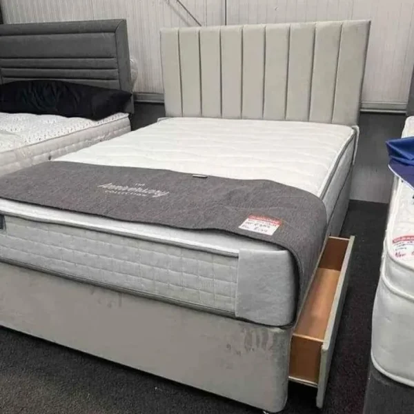 Affordable Divan Double Bed with Mattress & Drawers – Order Today for Same-Day Delivery>>>