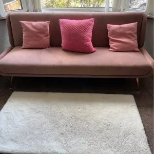 3 seater sofa - baby pick, Crushed velvet