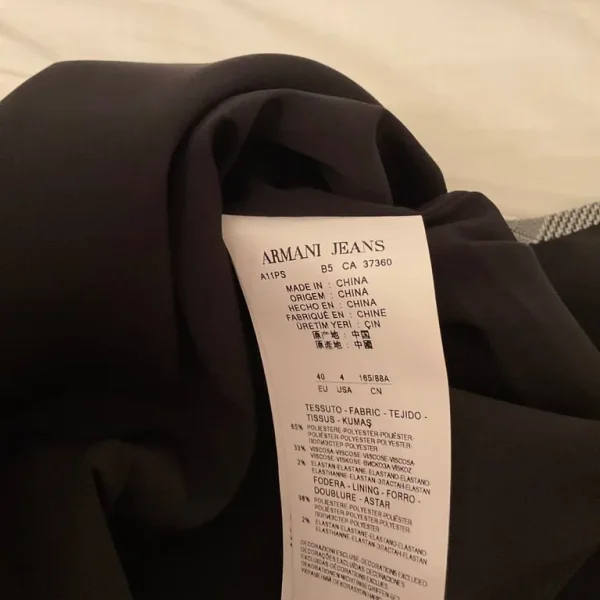 Armani Jeans smart work or interview dress- size 40 ( uk size 8)