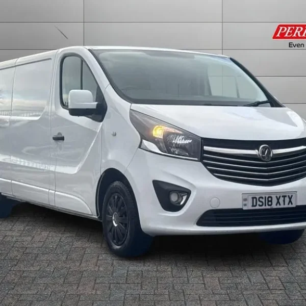 2018 Vauxhall Vivaro 2900 1.6CDTI 120PS Sportive H1 Van Panel Van DIESEL Manual