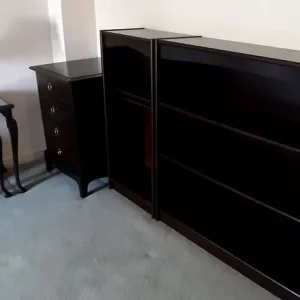 Dark Wood Lounge and Dining Furniture - Image 2