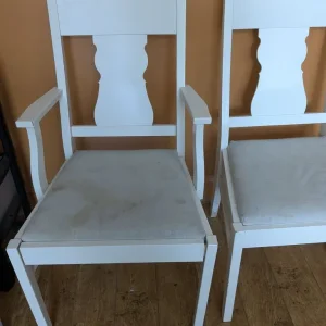 2 large IKEA dining chairs