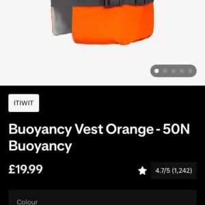 Explorer K2 Yellow 2-Person Inflatable Kayak canoe, paddling, water sports - Image 3