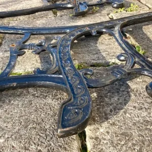 CAST IRON GARDEN BENCH SIDES