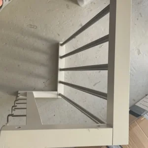 IKEA TJUSIG, COAT AND HAT RACK, white - Image 2