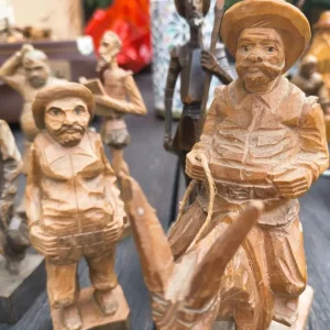 Spanish wooden figures - Image 3
