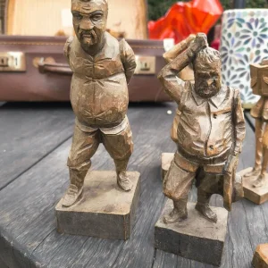 Spanish wooden figures - Image 6