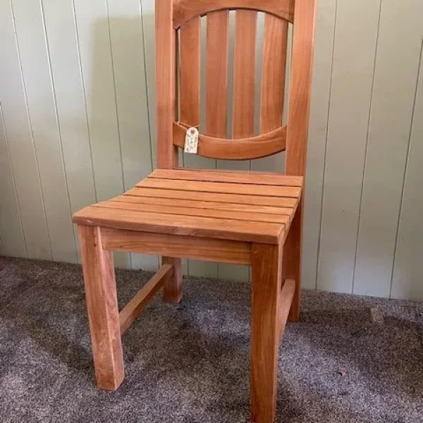 Garden Teak Lion Side Chair - New