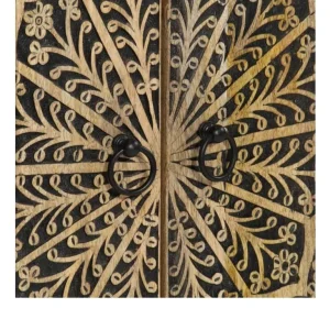 Highboard 60x33x100 cm Solid Wood Mango 358242 - Image 6