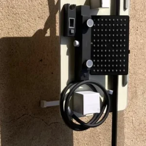 Bristan Black Wall Mounted Bar Shower Brand New in Box - Image 2