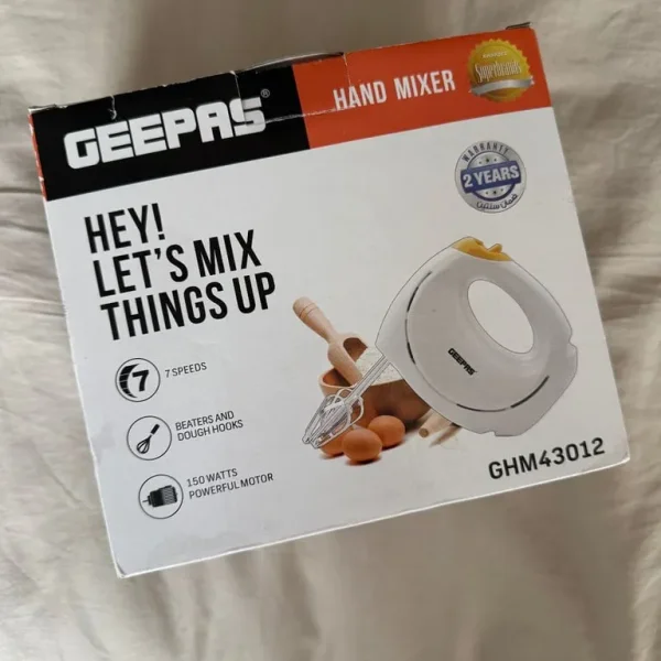 Geepas Hand Mixer - Wipped Cream