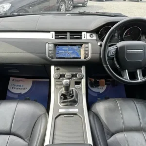 2013 Land Rover Range Rover Evoque 2.0 ED4 SE Diesel Manual 5 Door Estate Black - Image 4