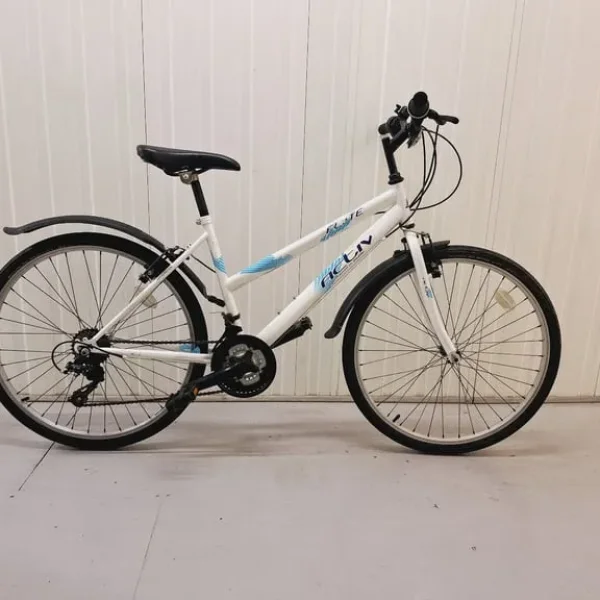 🚲🚲ACTIV FLITE Ladies Hybrid Bike 18 Speed S Frame Mudguards Serviced Warranty