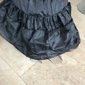 Black tuille underskirt petticoat to make skirts or dresses fuller - adjustable waist - Image 7