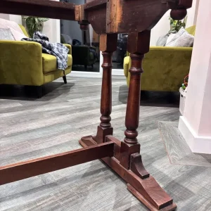 Antique refectory table . Oak - Image 4