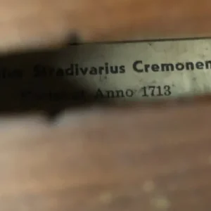 genuine (3/5) size Antonius Stradivarius 1713 vintage Violin - Image 3