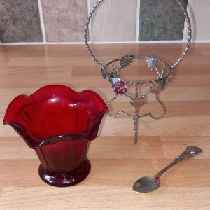 Vintage Cranberry Glass - Image 2