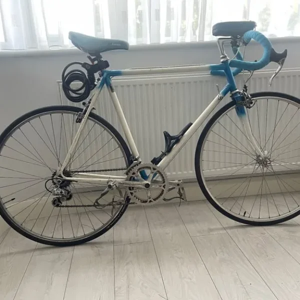 12 gear 1980s era road bike (Reynolds 531 Frame)