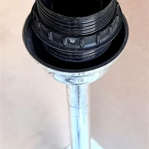 ALL METAL FLOOR LAMP with ADJUSTABLE TRIPOD by PARLANE INTERNATIONAL - Image 6