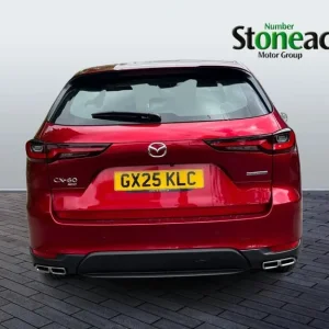 2025 Mazda CX-60 2.5 e-SKYACTIV 17.8kWh Exclusive-Line SUV 5dr Petrol Plug-in Hybrid Auto 4W ESTA... - Image 4