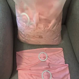 85 pink chair sashes - Image 3