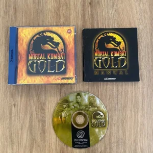 Mortal kombat gold Dreamcast game - complete with Manual VGC
